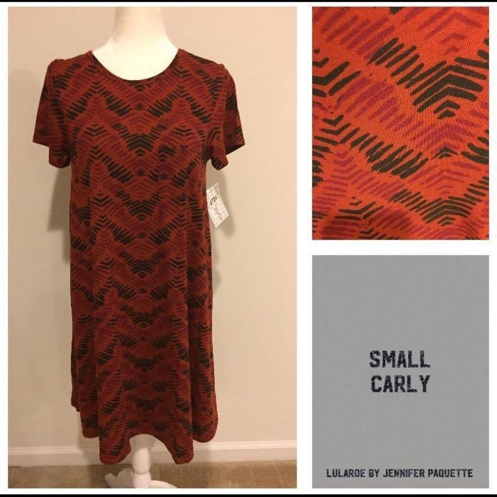 Lularoe Carly small stripes
